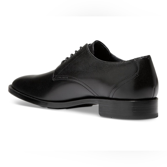 Cole Haan Men’s Black Leather Hawthorne Plain Oxford Shoes- Size 8 main image 2